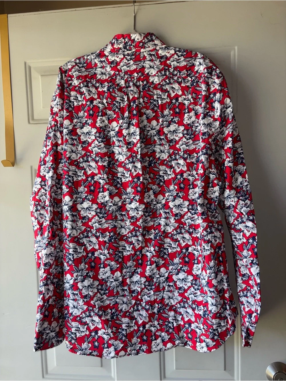 J. Crew Secret Wash Shirting flannel button down shirt size XL